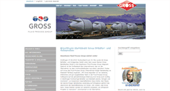 Desktop Screenshot of gross-online.com